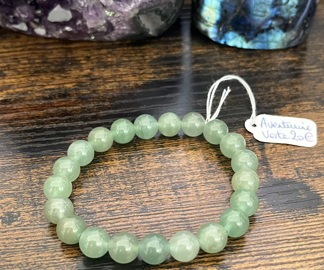 Bracelet d’Aventurine verte