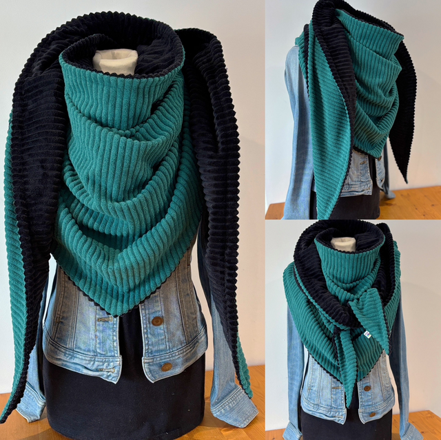 Maxi Chèche Happy Elise vert mer  