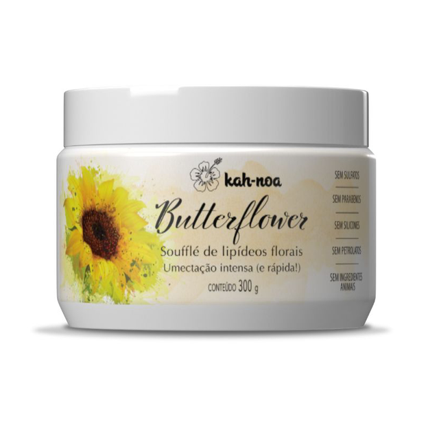 MÁSCARA DE NUTRIÇÃO SOUFFLÉ DE LIPÍDEOS BUTTERFLOWER 300G - kah noa 