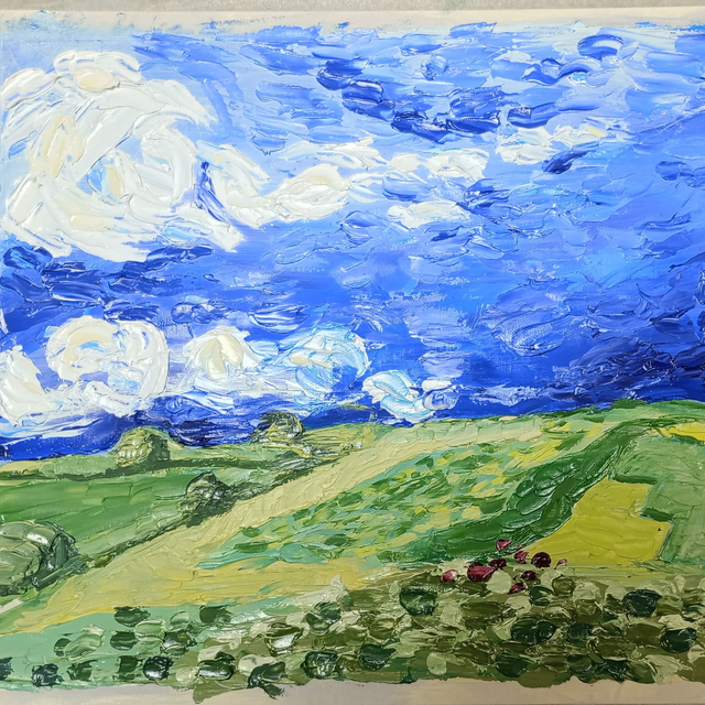 Monday Oil Painting Class: Exploring Techniques and Colour