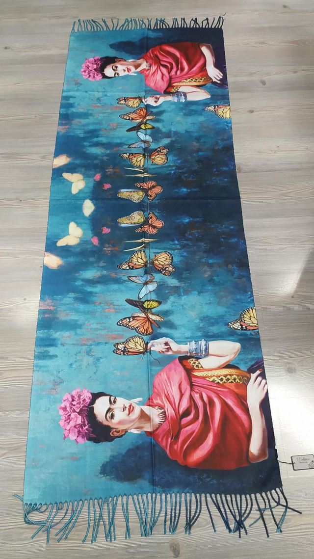 Stola Frida Kahlo Farfalle Orizzontale 
