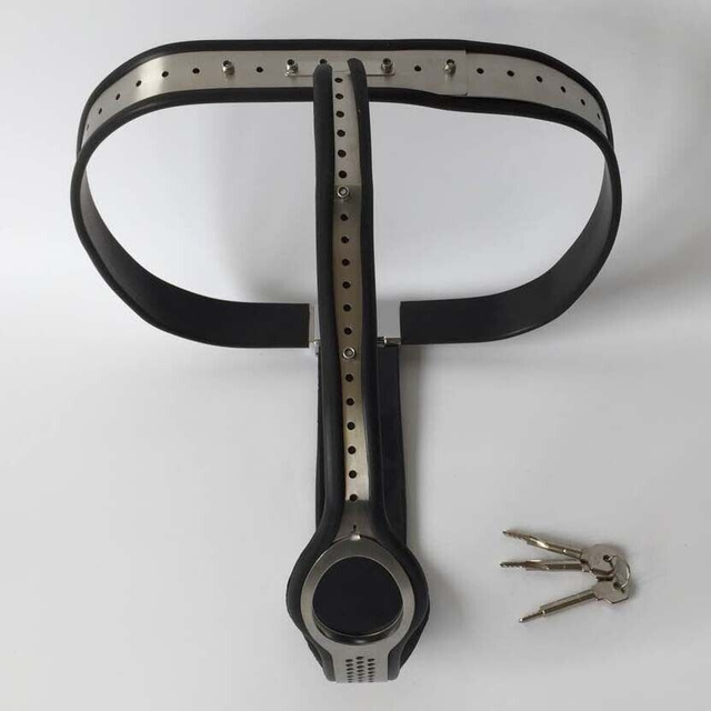 BDSM Female Chastity Belt Device Stainless Steel Thong Pants