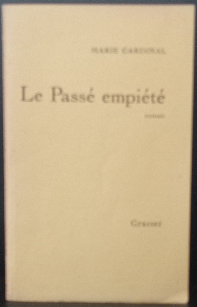 Le passé empiété de Marie Cardinal