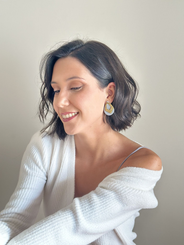 Polymer Clay Earrings ~ Serenity