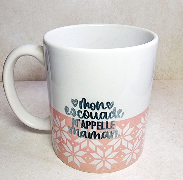Tasse Mon escouade s'appelle Maman