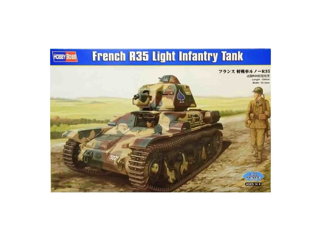 French R35 Light Infantry Tank Hobby Boss 83806 1/35
