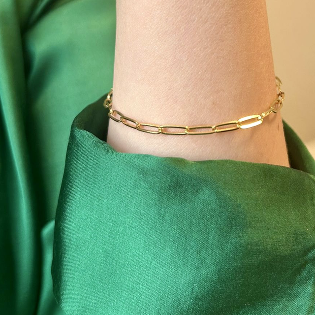 Bracelet maille forçat 