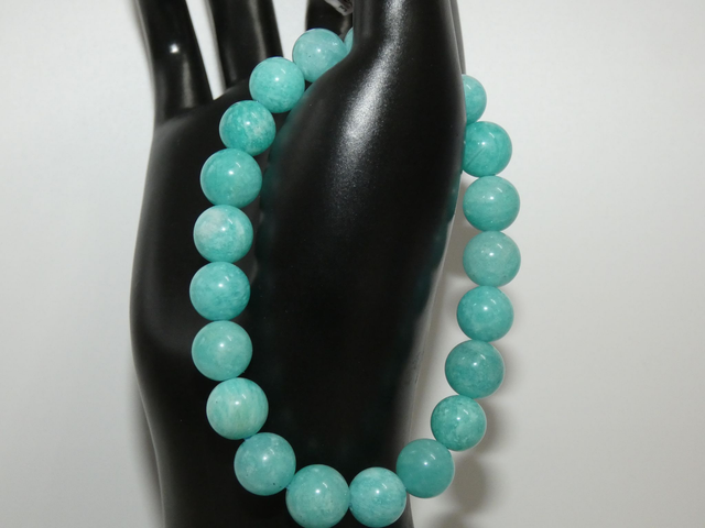 8mm Amazonite du Pérou AA