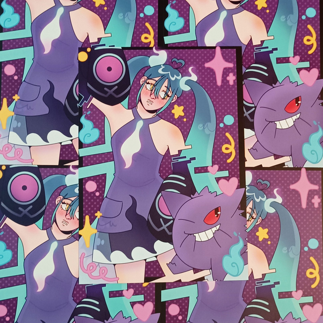 Ghost type trainer Miku print