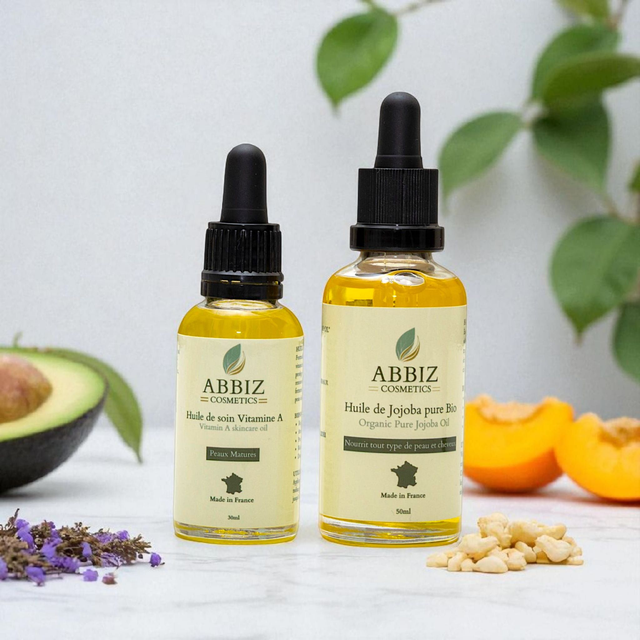 Coffret La Peau de Rêve – Huile de Jojoba + Huile Peaux Matures Vitamine A – Hydratation &amp; Anti-Âge