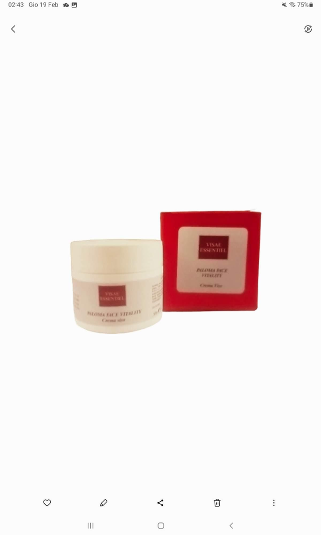 Crema Viso Paloma Face Vitality 