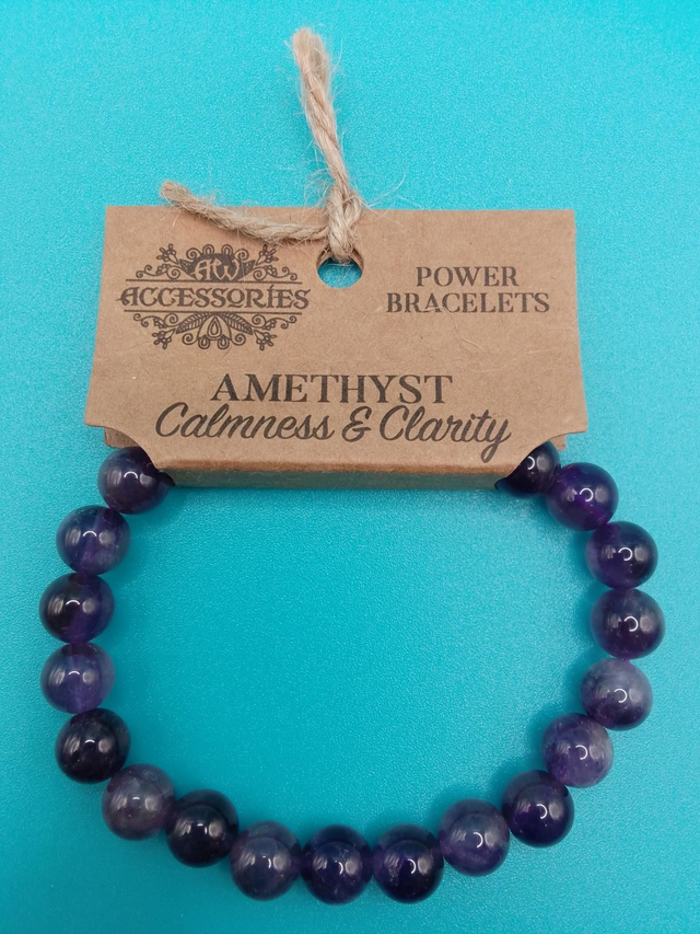 Amethyst Power Bracelet 