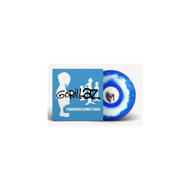 Gorillaz Tomorrow Comes Today - Blue & White Vinyl