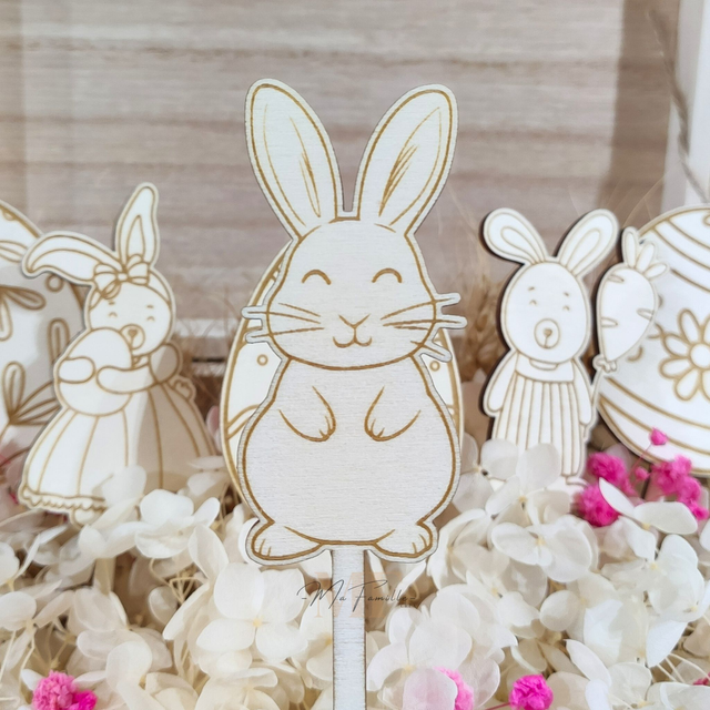 Décoration gâteau - LAPIN
