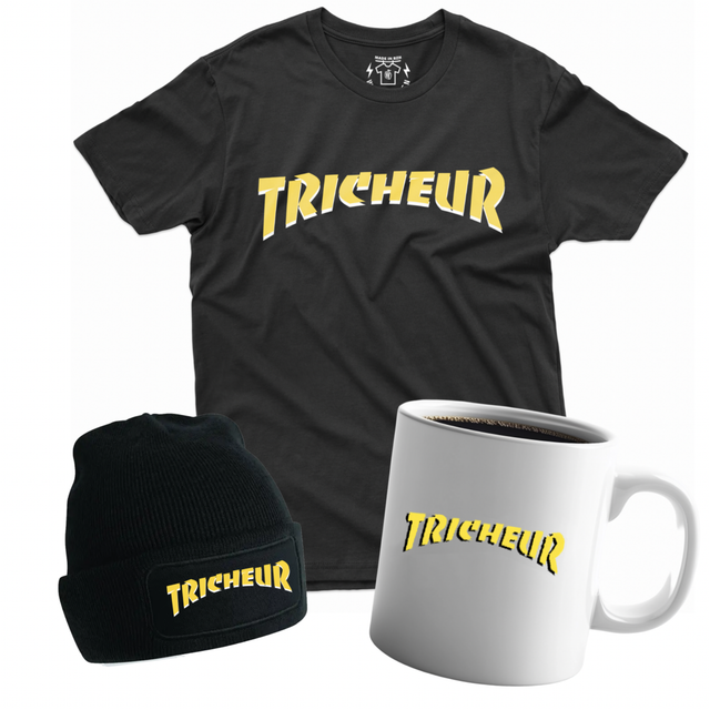 "TRICHEUR" Tshirt, Sweat, Bonnet, Totebag, Mug