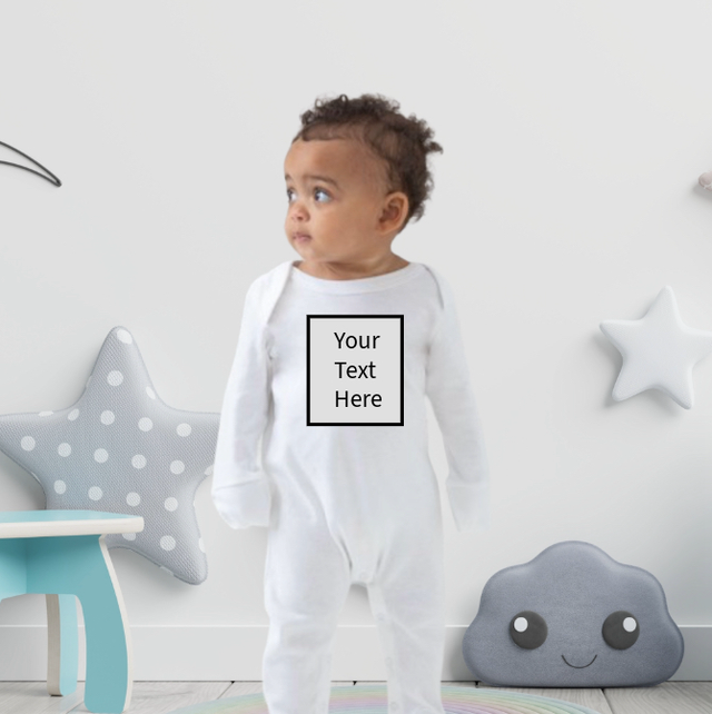 Customisable babygrow
