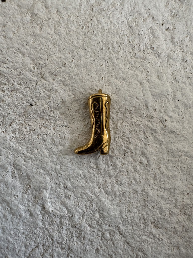 Charm Santiag dorée