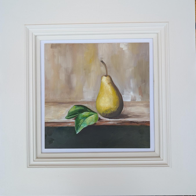 'Still life with pear'