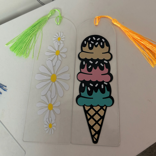 Custom Semi Circle Bookmark