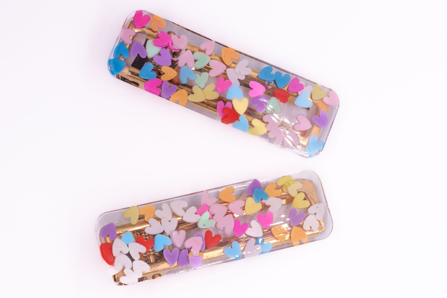 Barrette Rectangle Girly