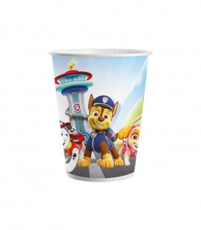 PARTY , 8 BICCHIERI PAW PATROL
