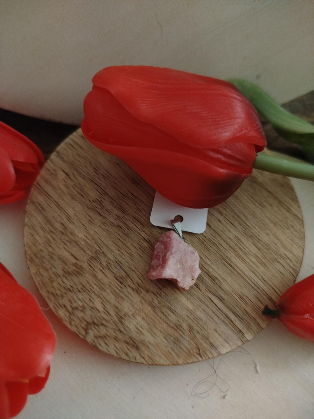 Pendentif Rhodochrosite Brute 