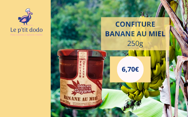 Confiture Banane au miel