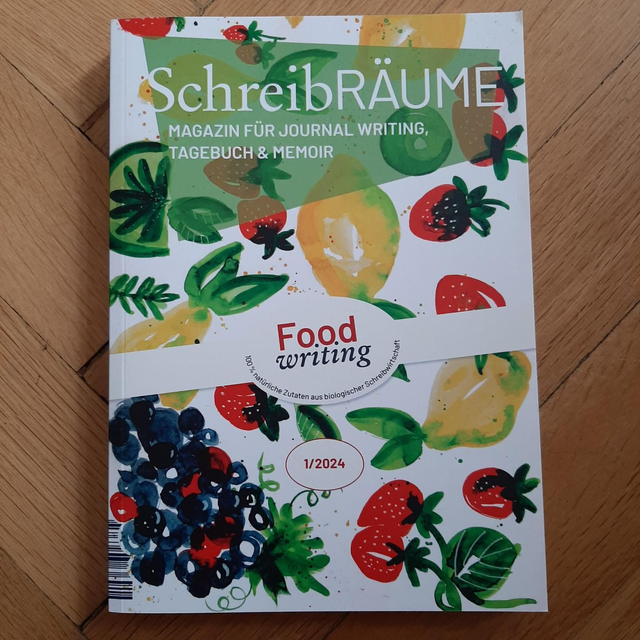 SchreibRÄUME "Food Writing" 1/2024