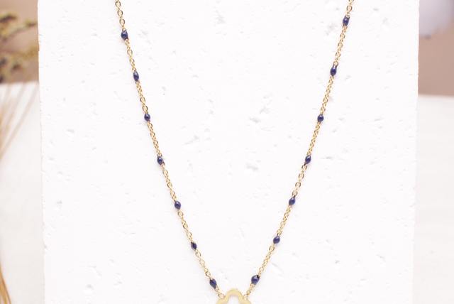 Collier inspi Gigi trèfle 