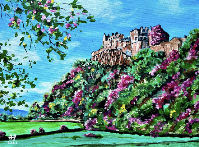X4 Prints - Stirling Castle 8"x10" (£7.50 per unit)