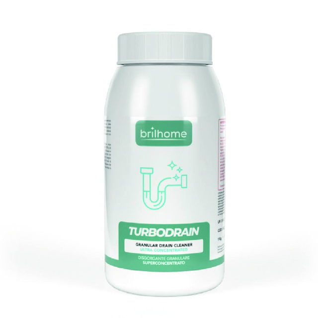 TURBODRAIN - Déboucheur en granules super concentré 1KG