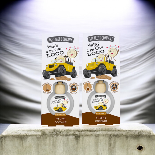 Désodorisant voiture coco X2