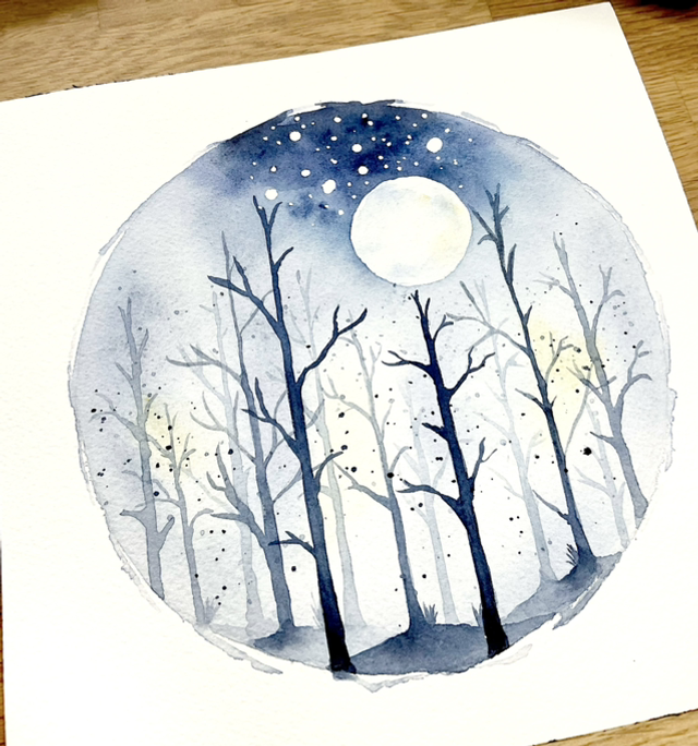 Bulle d’aquarelle #1