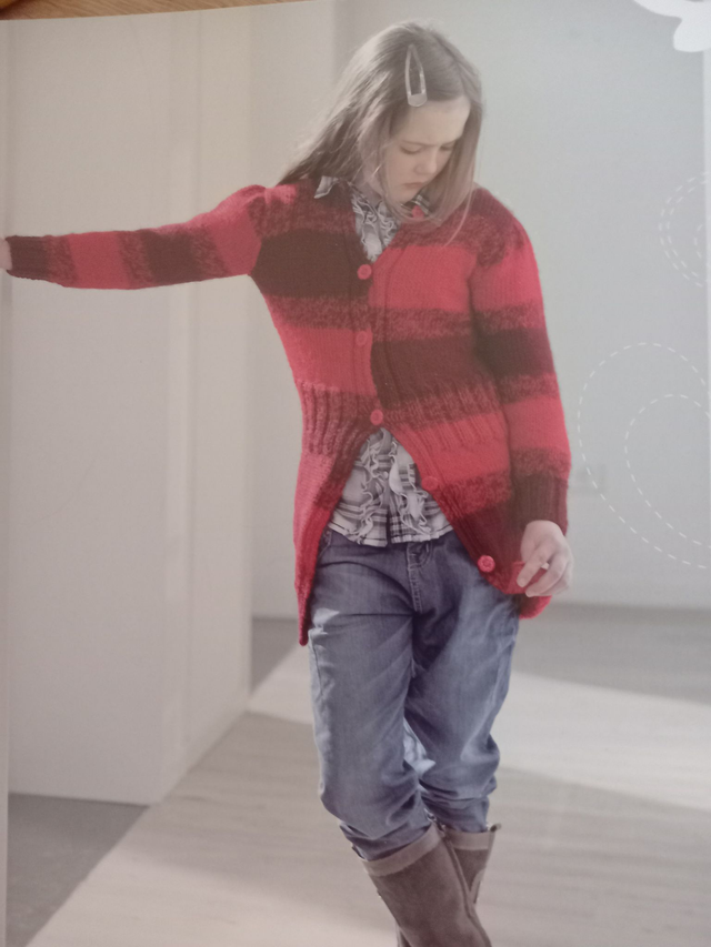 Patroon 5006  Meisjesvest van Evelien