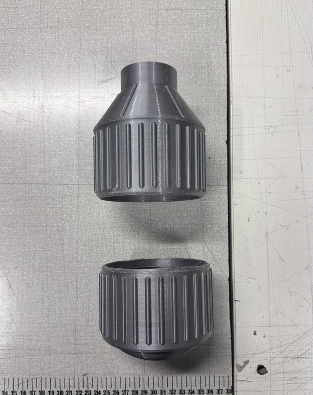 M240 Flamer Fuel Bottle Top and Bottom