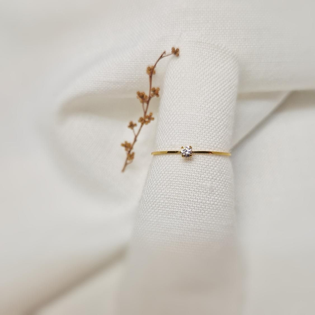 Bague &quot;Sloane&quot; ⚪️