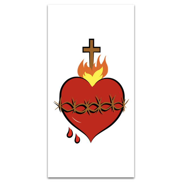 Ecusson du Sacré Coeur de Jesus