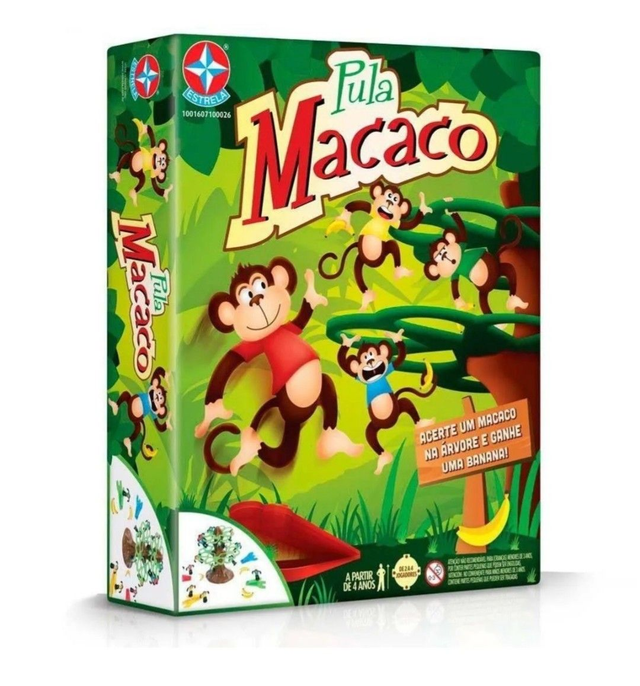 Jogo Pula Macaco - Estrela