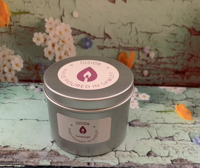 Candle in a tin - Fahrenheit 