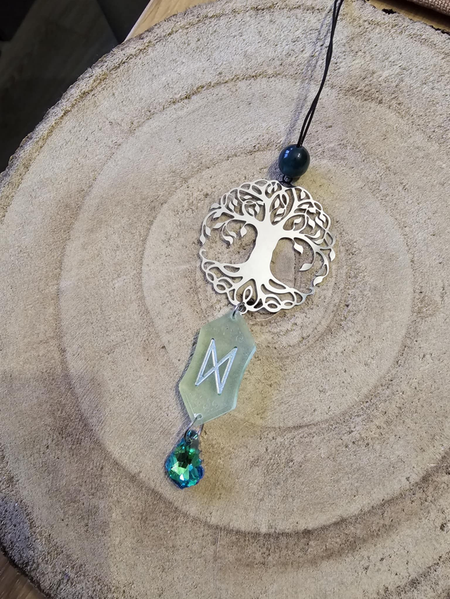 Dagaz vert phosphorescent