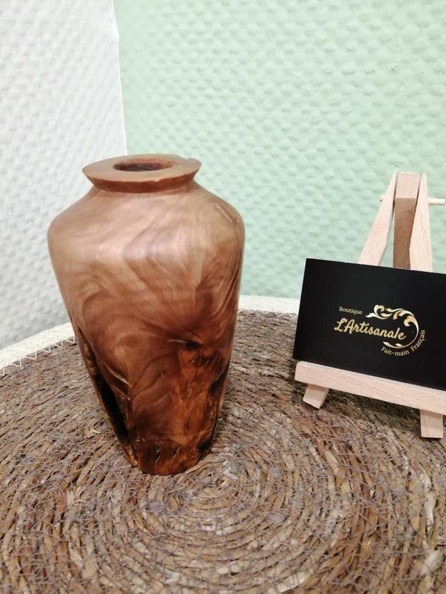 Soliflore tourné en Olivier N5