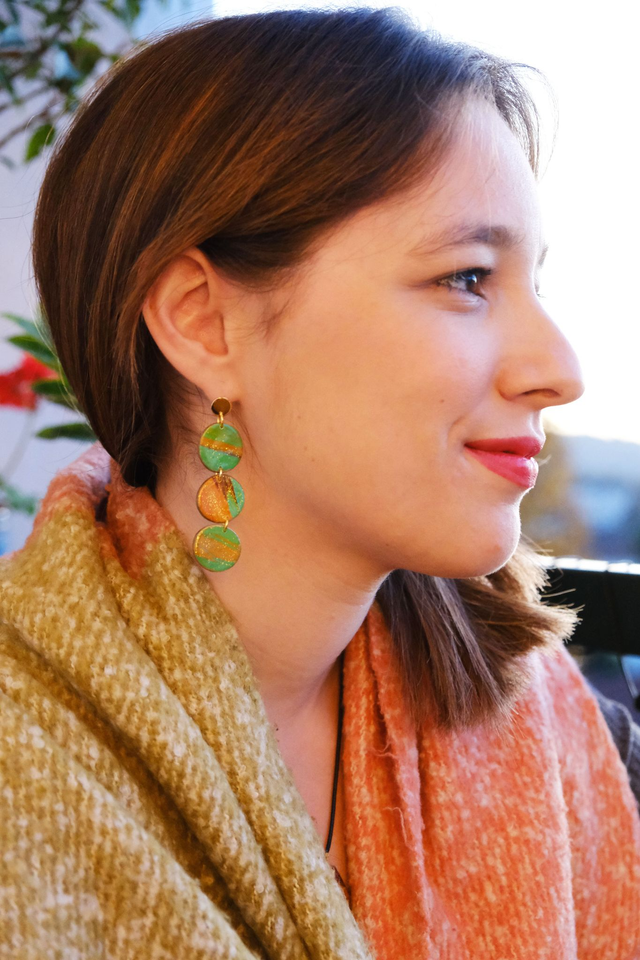 FUGITIVES - boucles d'oreilles #10