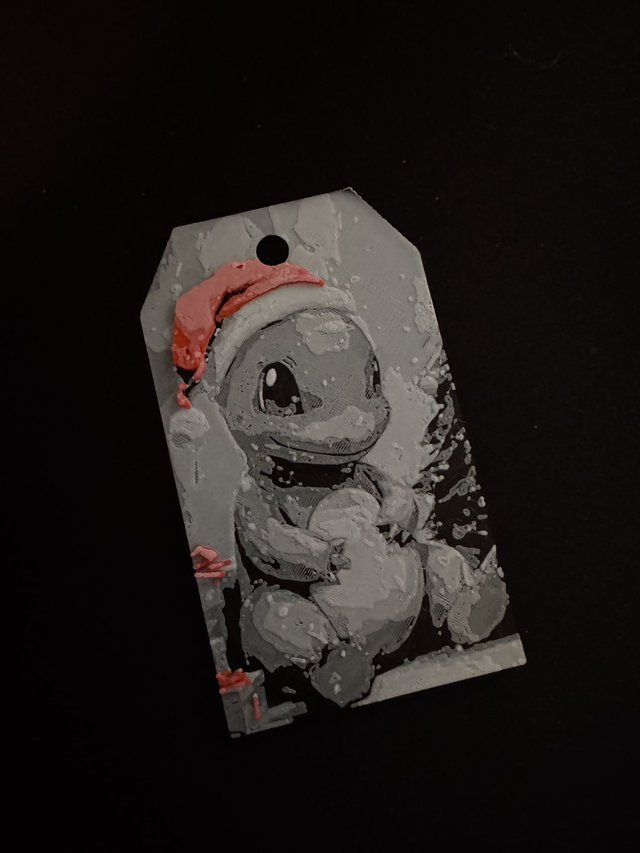 Gift tag Pokemon Charmander