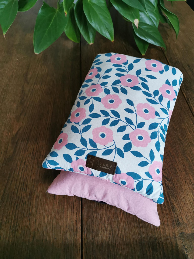 🌸 Pochette à livre - Champ de roses