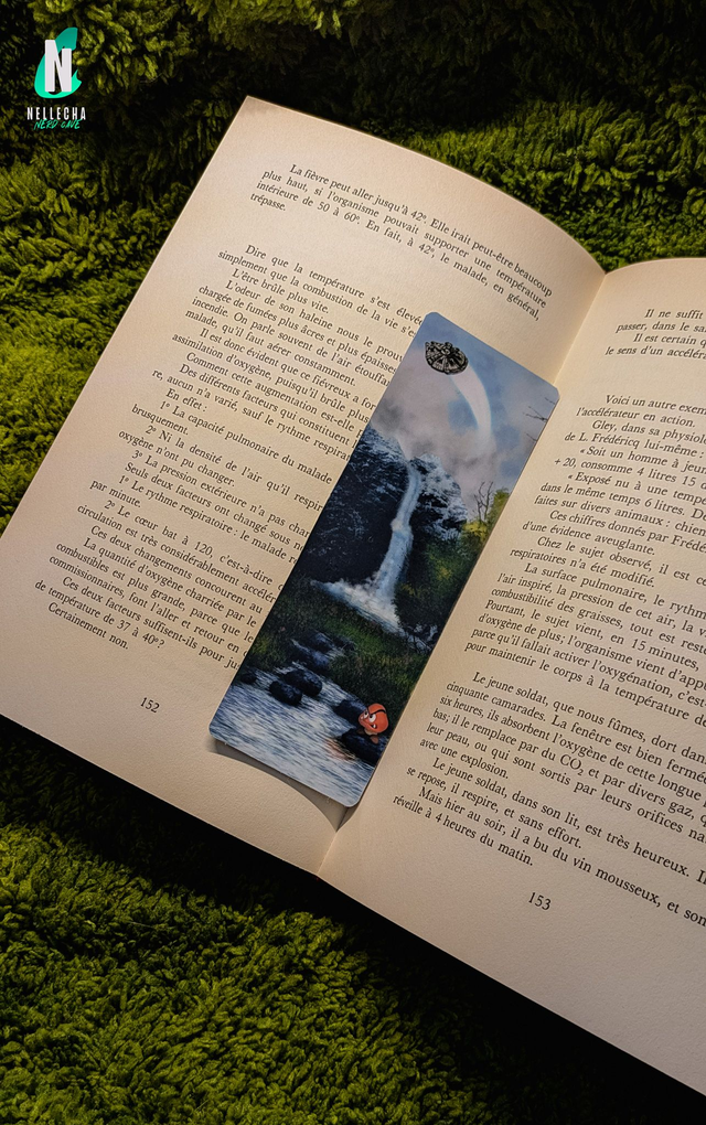 Cascade geek – Star Wars, Tolkien & Mario - Marque-page