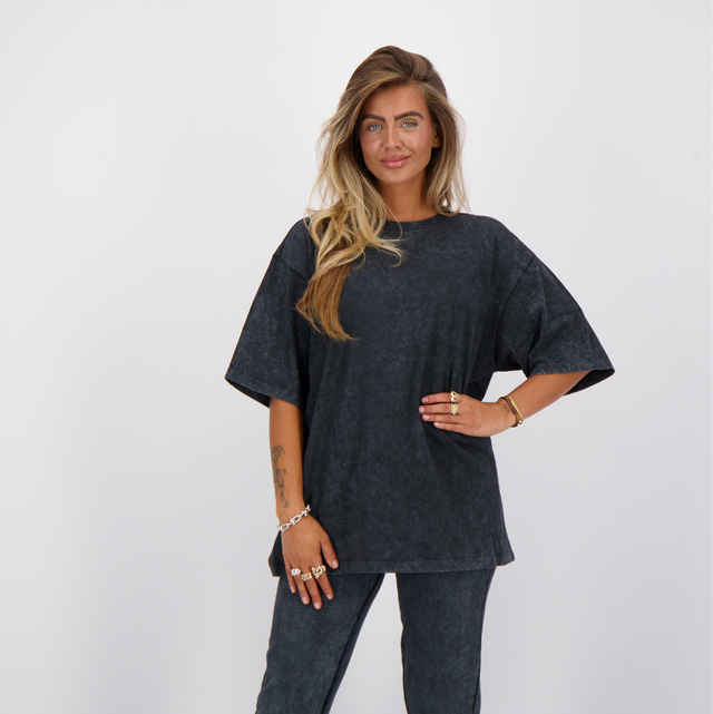 Reinders T-Shirts Vintage Wash True Black