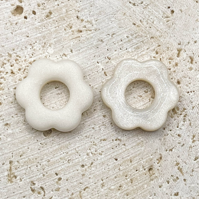 Aylin I Pampille Réversible - Perle