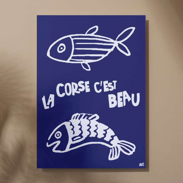 Affiche La Corse c&#039;est Beau
