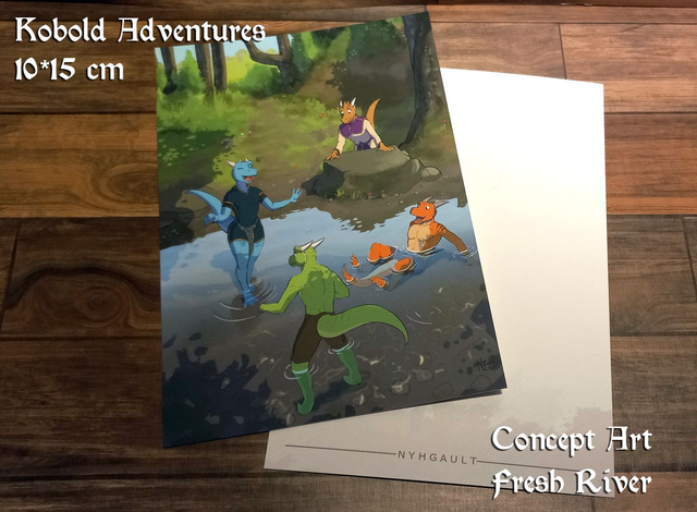 Carte Postale Kobold Adventures