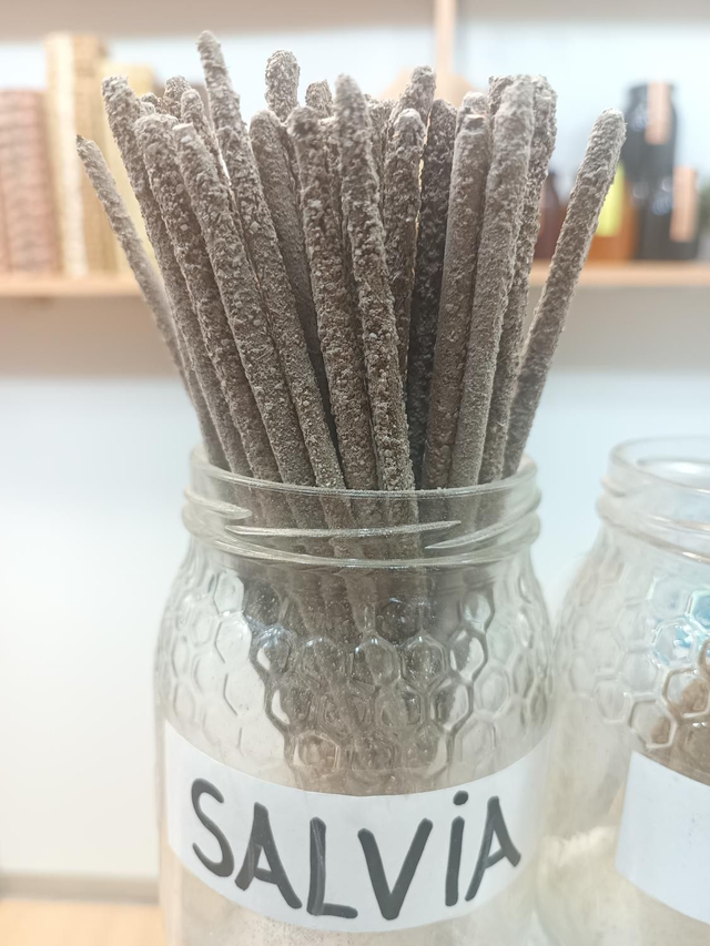 Incienso de salvia blanca artesano